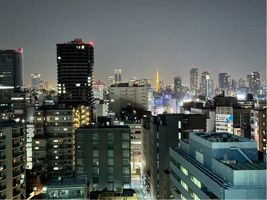 五反田TOCビル屋上からの夜景の写真